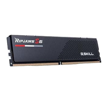 G.Skill Ripjaws S5 Intel XMP 16GB (1 * 16GB) DDR5 6000 MHz CL36-36-36-96 1.35V Desktop RAM Memory - F5-6000J3636F16GX1-RS5K