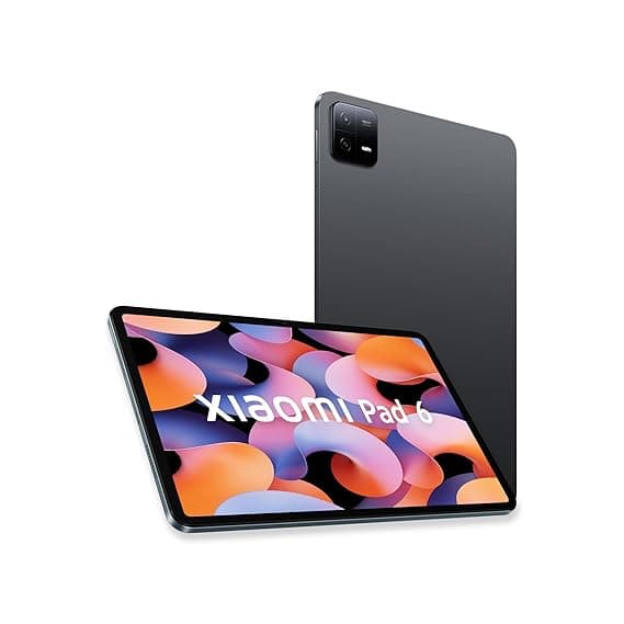 Xiaomi Pad 6 [Smartchoice]| Qualcomm Snapdragon 870| Powered by HyperOS |144Hz Refresh Rate| 8GB, 256GB| 2.8K+ Display (11-inch/27.81cm) Tablet| Dolby Vision Atmos| Quad Speakers| Wi-Fi| Gray