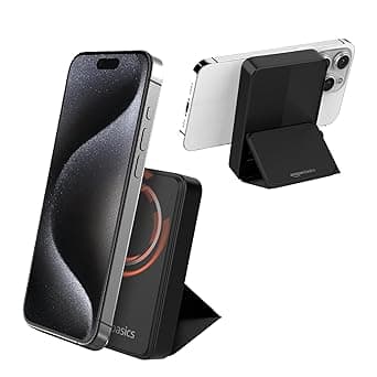 amazon basics 10000mAh 20W Fast Charging Power Bank and 15W Wireless Output | Type C Power Delivery (Input & Output) Quick Charge| Two Way Fast Charge | Made in India (Black)