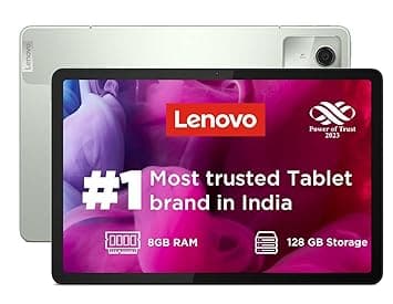 Lenovo Tab M11|8 GB RAM,128 GB ROM|11 Inch,90 Hz,72% NTSC,400 Nits FHD Display| Wi-Fi Only| Micro SD Support Upto 1TB|Quad Speakers with Dolby Atmos|Octa-Core Processor|13 MP Rear Camera SeaFoam Green