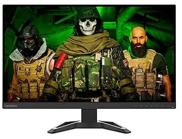 Lenovo G-Series 27 inch (68.6cm) FHD Gaming Monitor, 165Hz, 99% sRGB, 1ms, AMD Radeon FreeSync Compatible, 3Wx2 Speakers, 2xHDMI 2.0, DP 1.4, Height Adjust Tilt Stand, Vesa Mount Black, G27-30