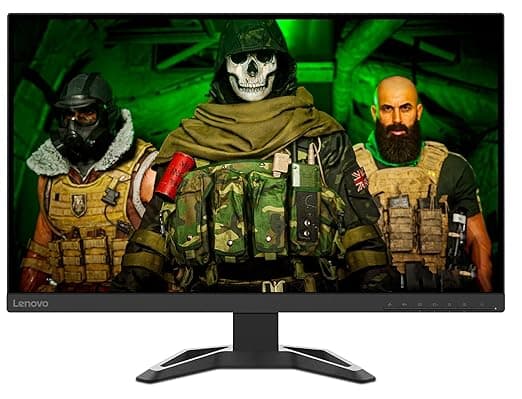 Lenovo G-Series 27 inch (68.6cm) FHD Gaming Monitor, 165Hz, 99% sRGB, 1ms, AMD Radeon FreeSync Compatible, 3Wx2 Speakers, 2xHDMI 2.0, DP 1.4, Height Adjust Tilt Stand, Vesa Mount Black, G27-30
