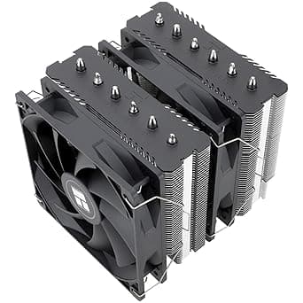 Thermalright Peerless Assassin 120 SE CPU Air Cooler, Dual Tower 6 Heat Pipe, Dual 120mm TL-C12C PWM CPU Fan, for AMD AM4/AM5/Intel LGA 1700/1150/1151/1200, AGHP Technology, Aluminium Heatsink Cover