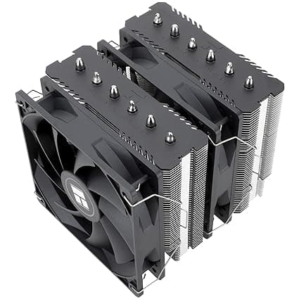 Thermalright Peerless Assassin 120 SE CPU Air Cooler, Dual Tower 6 Heat Pipe, Dual 120mm TL-C12C PWM CPU Fan, for AMD AM4/AM5/Intel LGA 1700/1150/1151/1200, AGHP Technology, Aluminium Heatsink Cover