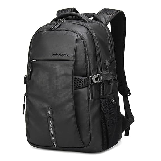 Arctic Hunter Backpack for Men Women 30L Office Casual 15.6-inch Laptop Bag Water-resistant Multi-pockets Sleek Smart College Backpack with USB Port YKK Zipper
