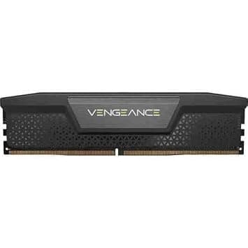 CORSAIR Vengeance DDR5 RAM 8GB (1x8GB) 5200MHz CL40-40-40-77 1.25V Intel XMP 3.0 Desktop Memory - Black (CMK8GX5M1B5200C40)