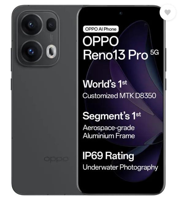 OPPO Reno13 Pro 5G, Graphite Grey (12GB, 256GB)