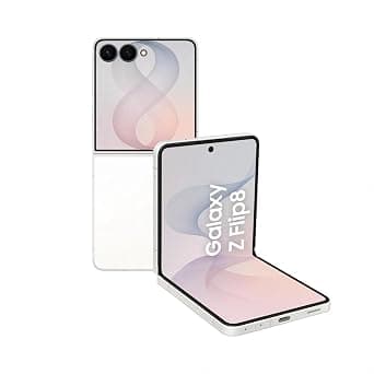Samsung Galaxy Z Flip8 5G Smartphone with Galaxy AI (Cream, 12GB RAM, 512GB Storage) + Samsung Care Services Damage Protection Plan for 1 Year