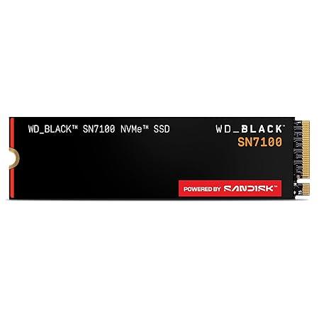 WD_Black Western Digital SN7100 NVMe 2TB, Upto 7250MB/s R, 6900MB/s W, 5Y Warranty, PCIe Gen 4 NVMe M.2 (2280), Gaming Storage, Internal Solid State Drive (SSD) (WDS200T4X0E-00CJA0)