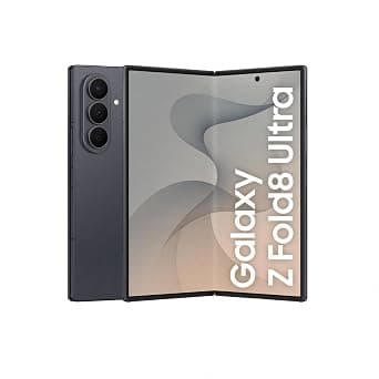 Samsung Galaxy Z Fold8 Ultra 5G Smartphone with Galaxy AI (Graphite, 12GB RAM, 256GB Storage) + Samsung Care Services Damage Protection Plan for 1 Year