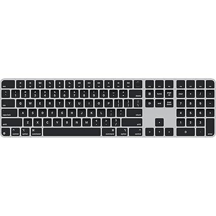 Apple Magic Keyboard with Touch ID for Mac Models with Apple Silicon - US English - Black Keys 
